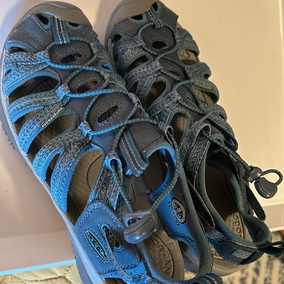 Keen Whisper Sandal smoke blue women’s size 10 EUC - Picture 8 of 16